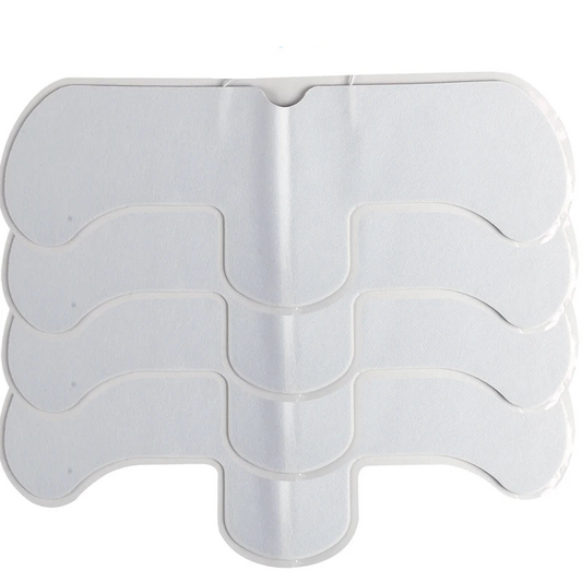 EMS TENS Electrode Pads Self-Adhesive 4pcs White