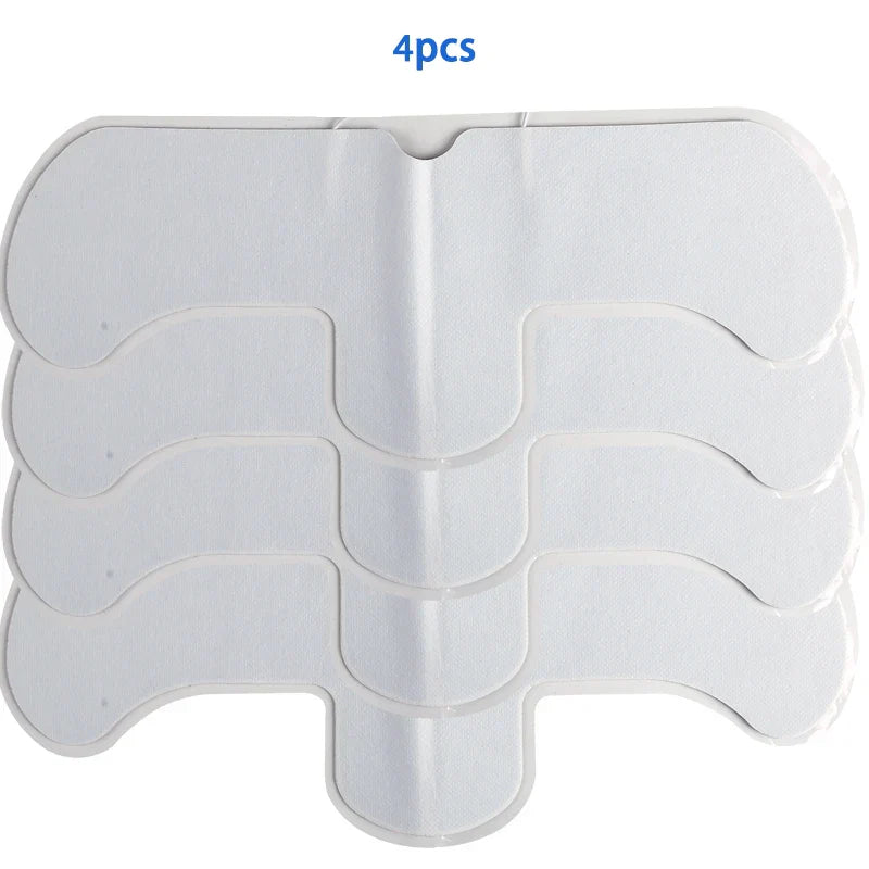 EMS TENS Electrode Pads Self-Adhesive 4pcs White